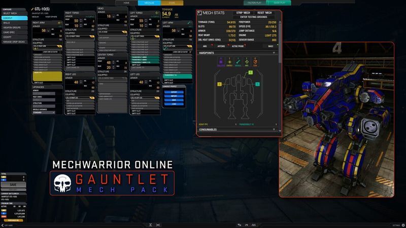 MechWarrior Online: Gauntlet Mech Pack cover