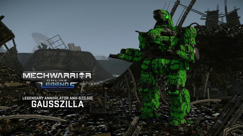 MechWarrior Online: Gausszilla Legendary Mech Pack screenshot