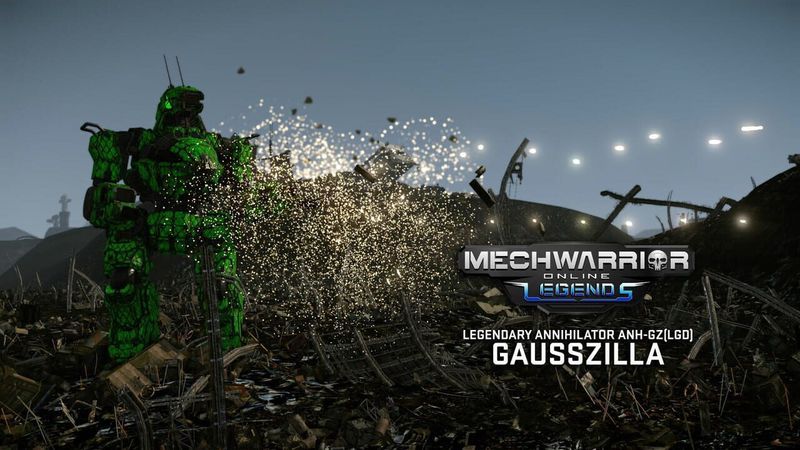 MechWarrior Online: Gausszilla Legendary Mech Pack screenshot