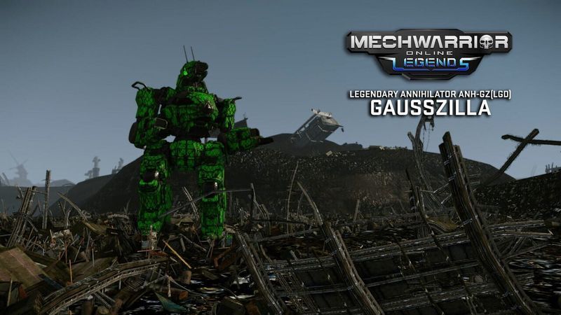 MechWarrior Online: Gausszilla Legendary Mech Pack screenshot