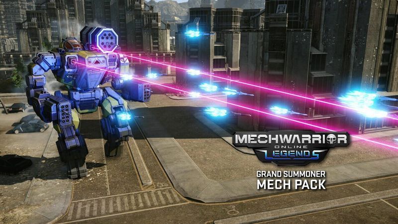 MechWarrior Online: Grand Summoner Mech Pack screenshot