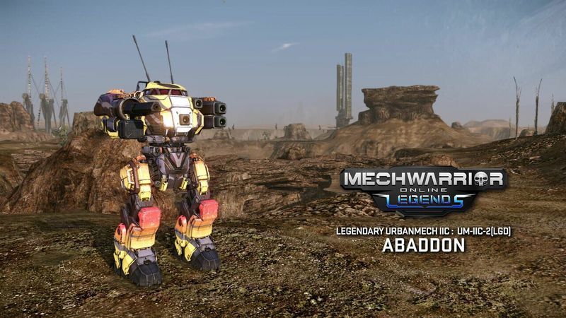 MechWarrior Online: Hashké and Abaddon Legendary Mech Pack screenshot