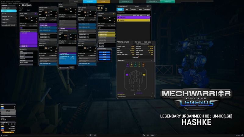 MechWarrior Online: Hashké and Abaddon Legendary Mech Pack screenshot