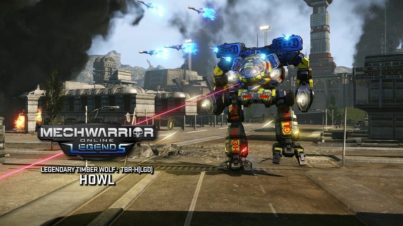 MechWarrior Online: Howl Legendary Mech Pack screenshot