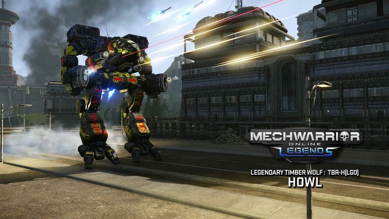 MechWarrior Online: Howl Legendary Mech Pack screenshot