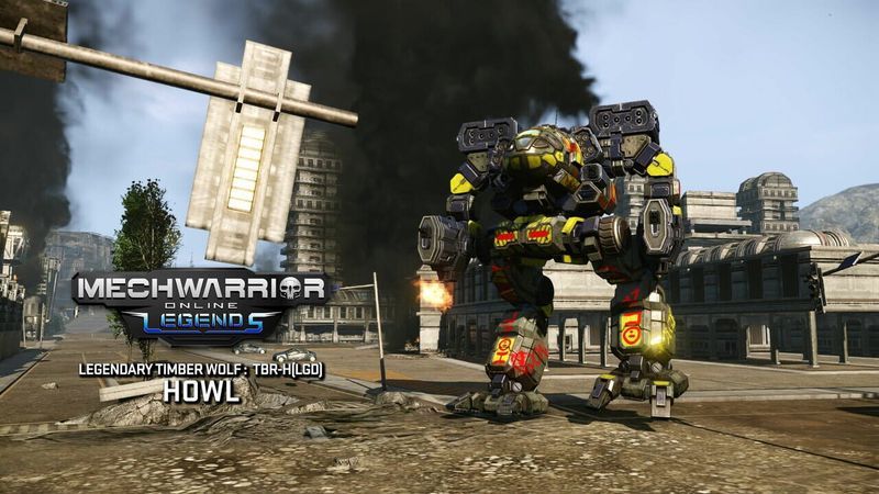 MechWarrior Online: Howl Legendary Mech Pack screenshot