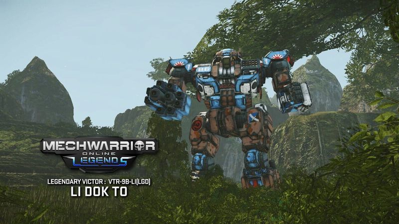 MechWarrior Online: Li Dok To Legendary Mech Pack screenshot