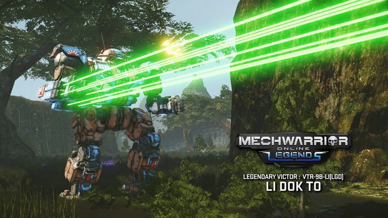 MechWarrior Online: Li Dok To Legendary Mech Pack screenshot