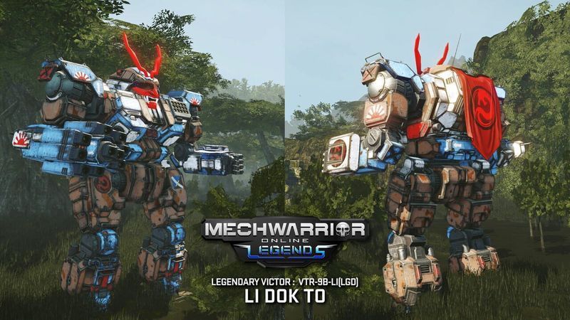 MechWarrior Online: Li Dok To Legendary Mech Pack screenshot