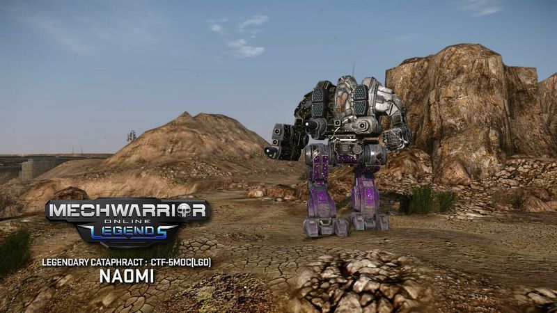 MechWarrior Online: Naomi Legendary Mech Pack screenshot