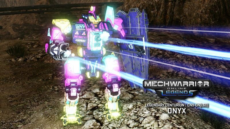 MechWarrior Online: Onyx Legendary Mech Pack screenshot