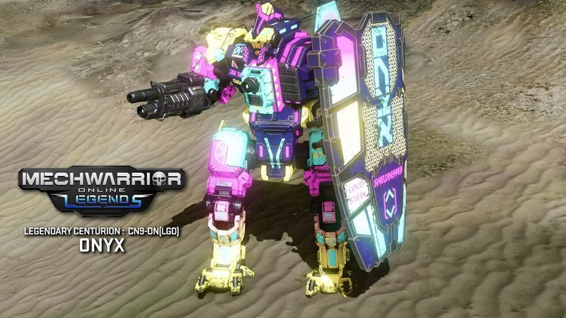 MechWarrior Online: Onyx Legendary Mech Pack screenshot