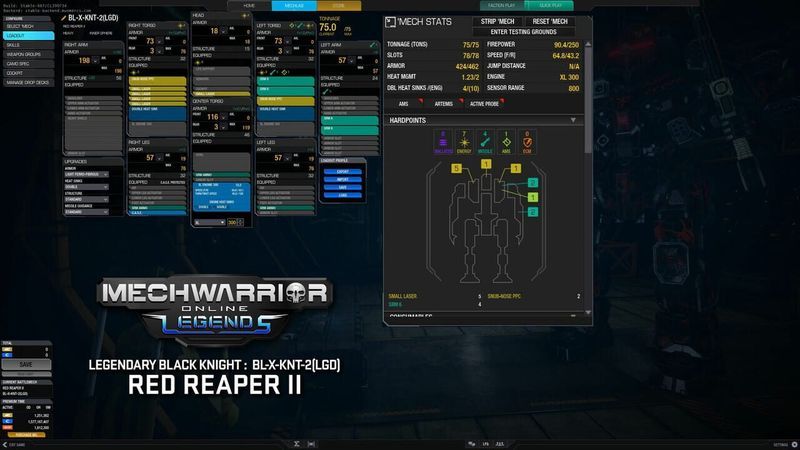 MechWarrior Online: Red Reaper II Legendary Mech Pack screenshot