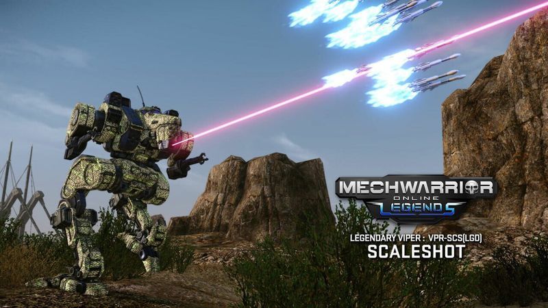 MechWarrior Online: Scaleshot Legendary Mech Pack screenshot