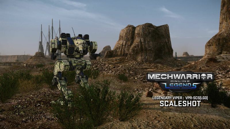 MechWarrior Online: Scaleshot Legendary Mech Pack screenshot