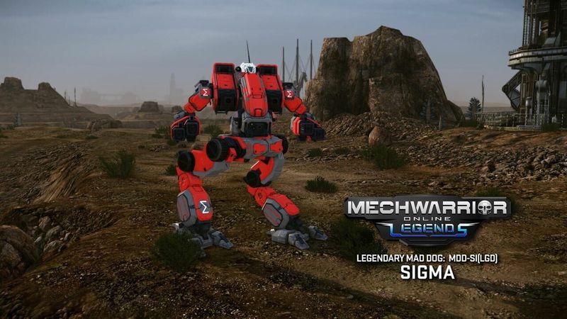 MechWarrior Online: Sigma Legendary Mech Pack screenshot