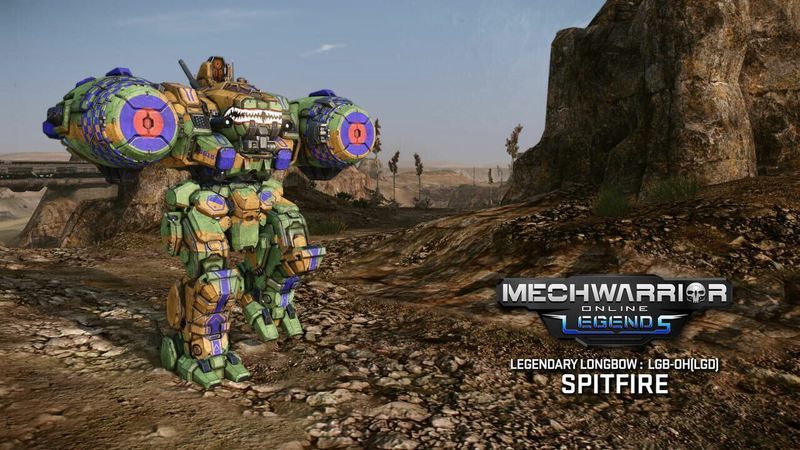 MechWarrior Online: Spitfire Legendary Mech Pack screenshot