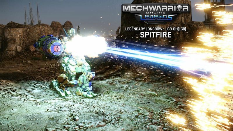 MechWarrior Online: Spitfire Legendary Mech Pack screenshot