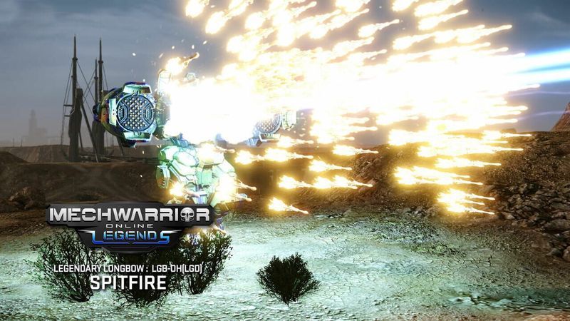 MechWarrior Online: Spitfire Legendary Mech Pack screenshot
