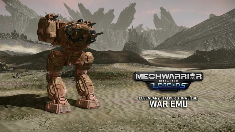 MechWarrior Online: War Emu Legendary Mech Pack cover