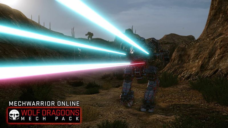 MechWarrior Online: Wolf Dragoons Mech Pack screenshot