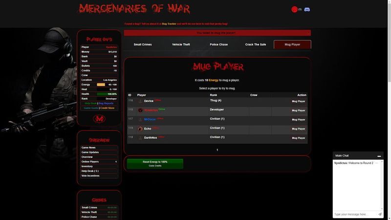 Mercenaries of War Screenshot