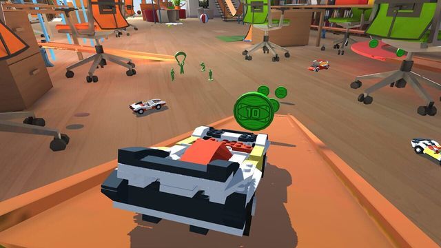 Micro Car Crash Online Le Go! Screenshot