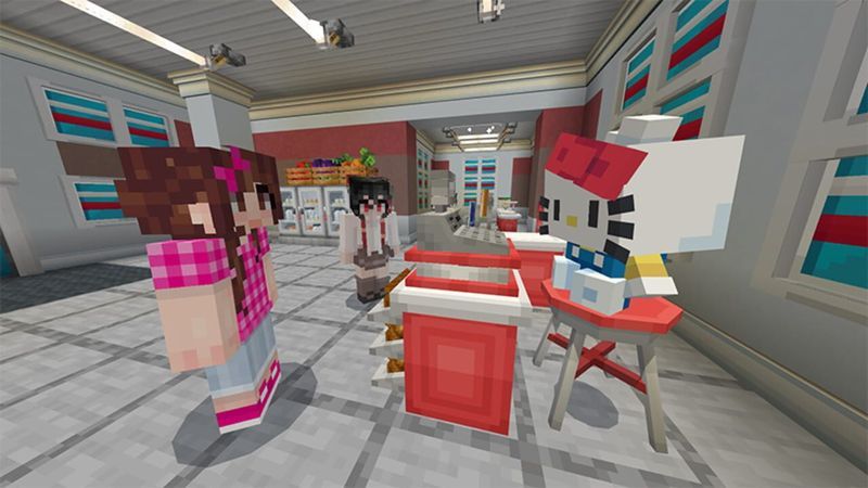 Minecraft: Hello Kitty and Friends screenshot