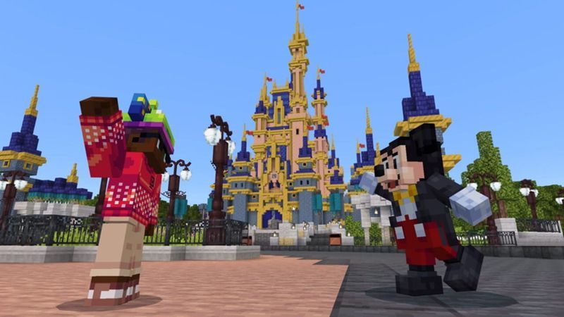 Minecraft: Walt Disney World Magic Kingdom Adventure screenshot