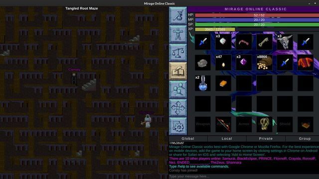 Mirage Online Classic screenshot
