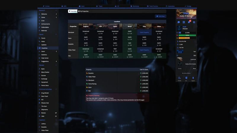 Mobsteria screenshot 2