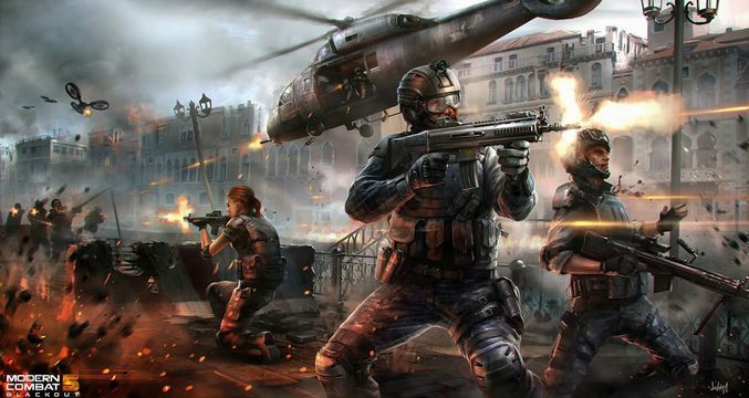 Modern Combat 5: Blackout Screenshot
