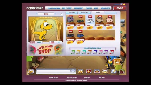 My Club Dino Screenshot