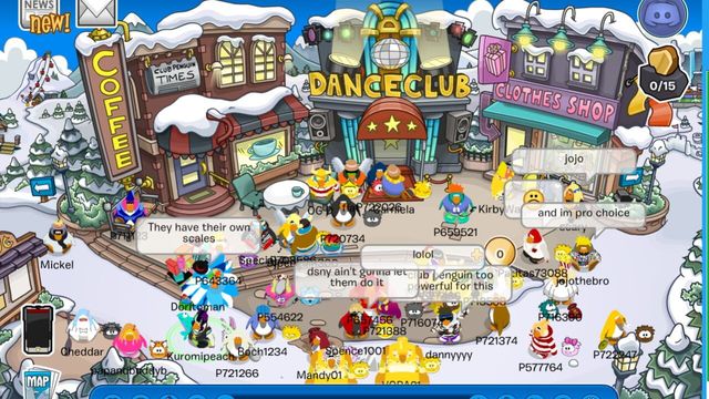 New Club Penguin Screenshot