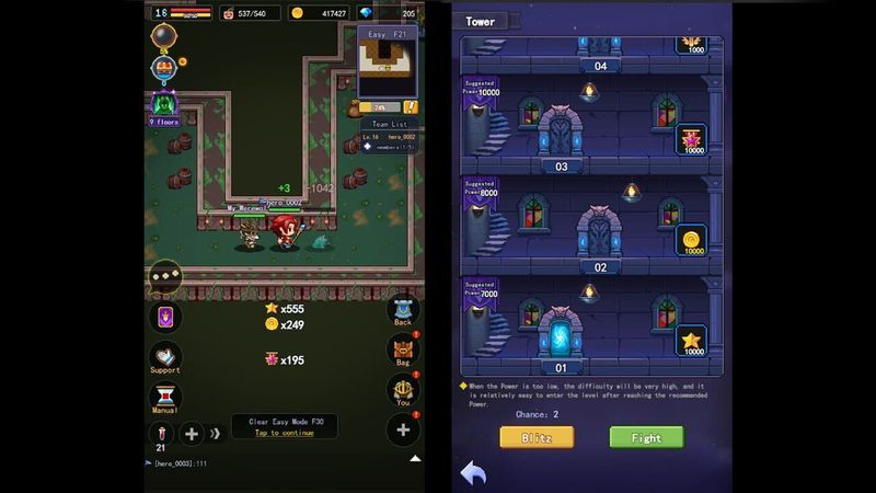 Pixel Dungeon RPG Screenshot