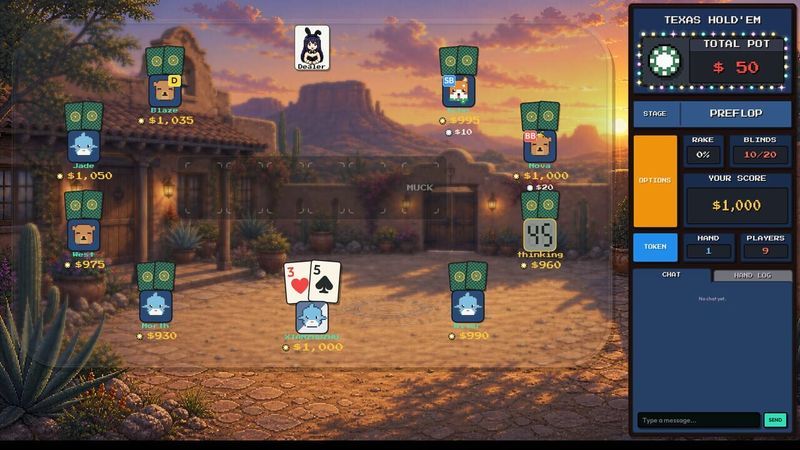 Pixel Hold'em screenshot