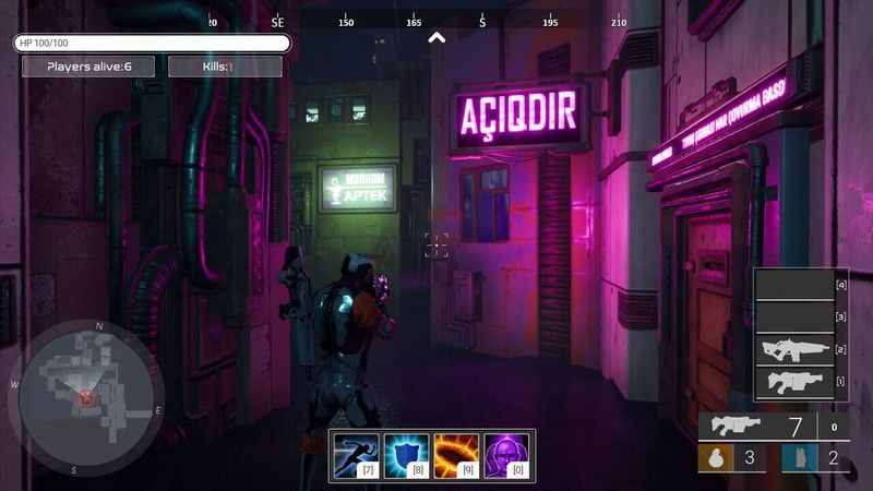 Rainy Neon: Baku screenshot 4