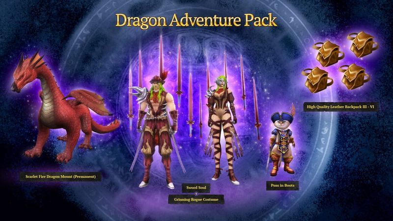 Runes of Magic: Dragon Adventure Pack cover art