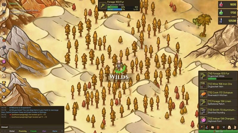Scapewatch screenshot