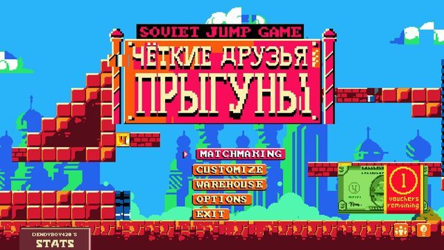 Soviet Jump Game Screenshot