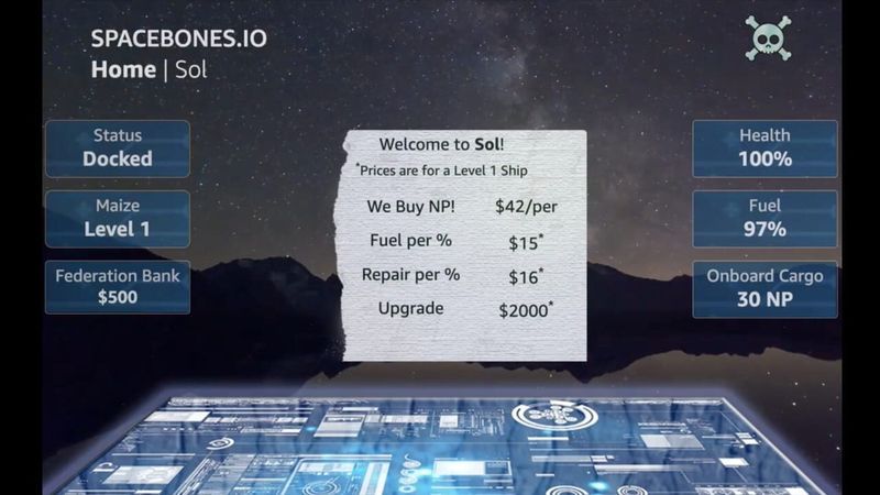 SpaceBones screenshot