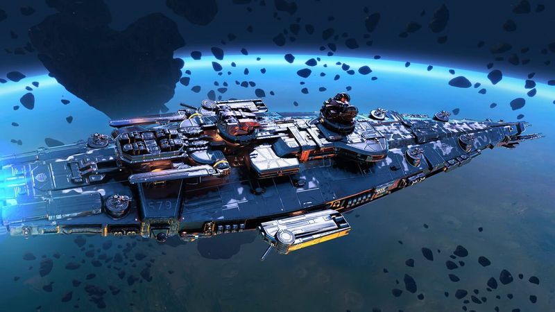 Star Conflict: Federation Destroyer Sirius screenshot