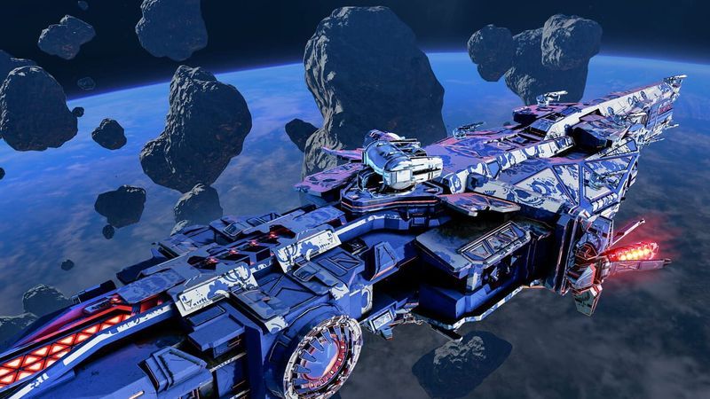 Star Conflict: Jericho destroyer Tyrant screenshot