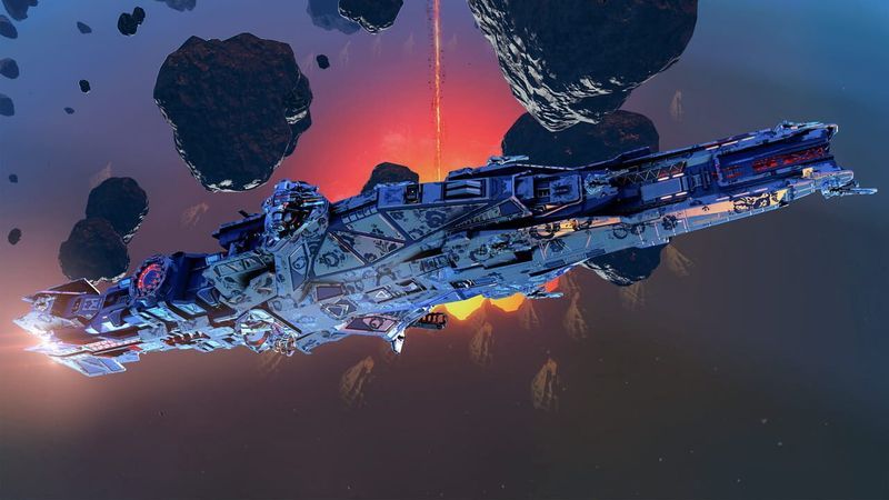 Star Conflict: Jericho destroyer Tyrant screenshot