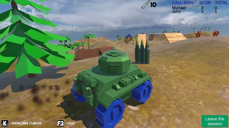 Tanks Online screenshot
