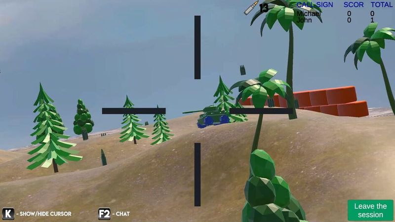 Tanks Online screenshot