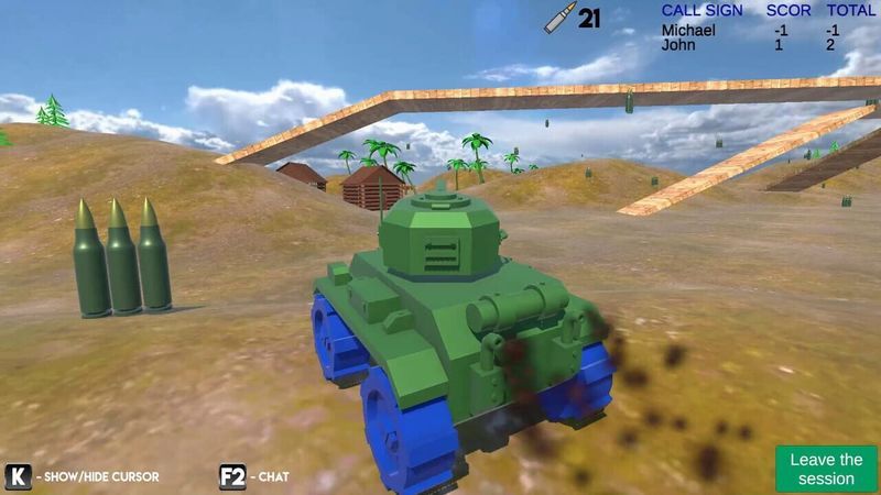Tanks Online screenshot