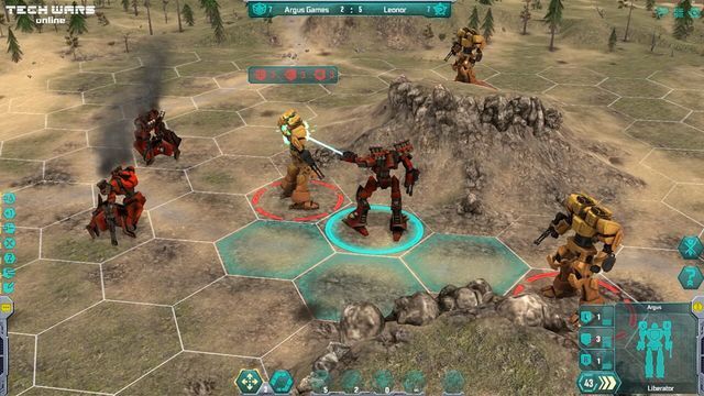 Techwars Online Screenshot