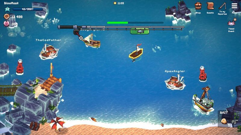 Tiny Aquarium: Social Fishkeeping Screenshot