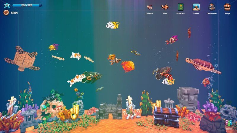 Tiny Aquarium: Social Fishkeeping Screenshot